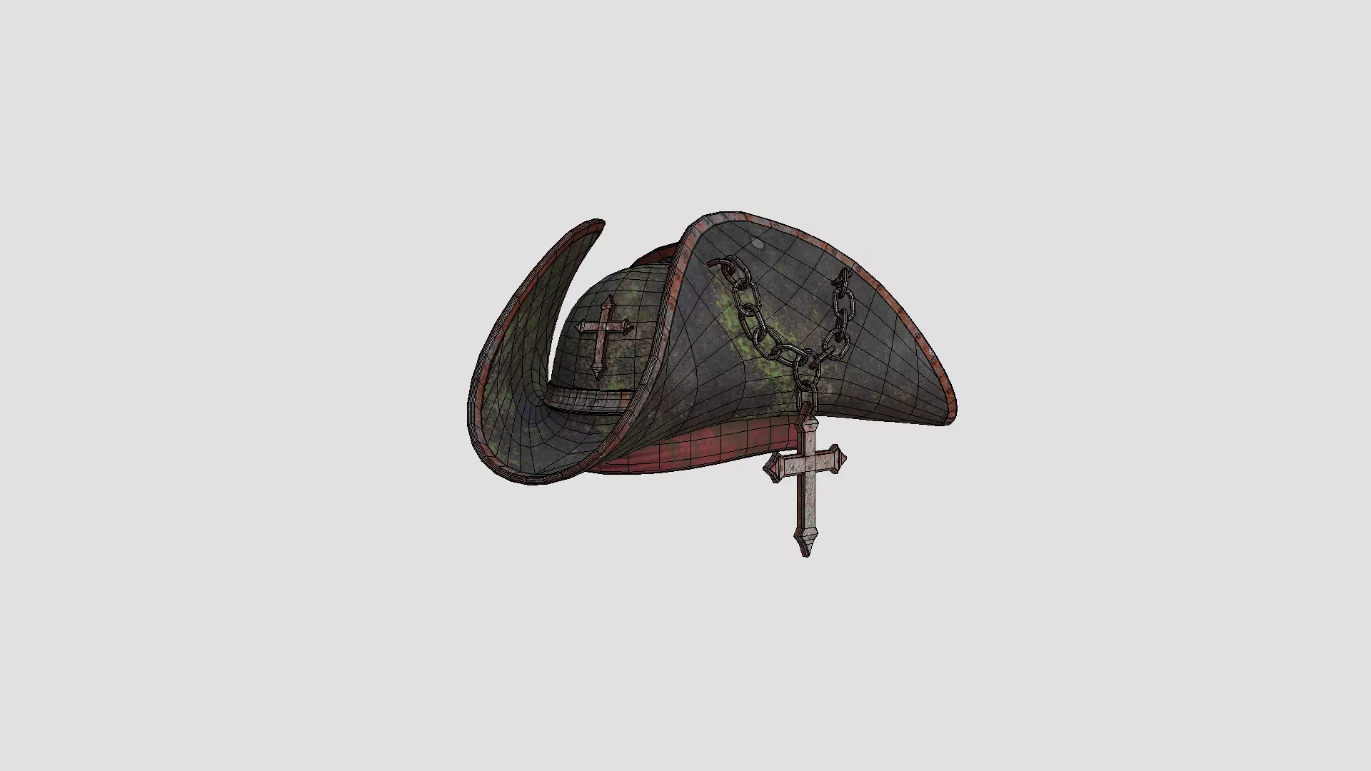 08 Gothic Pirate Hat Collection - Character Design _42