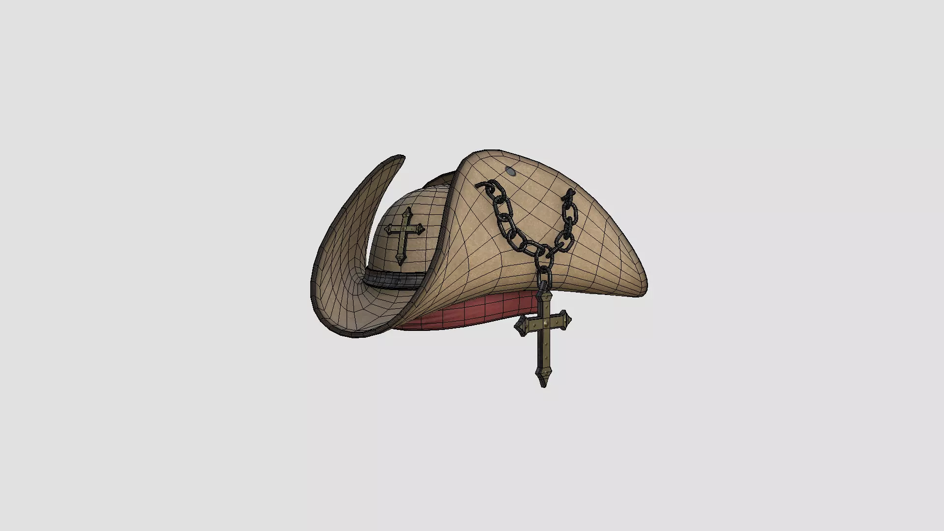 08 Gothic Pirate Hat Collection - Character Design _60