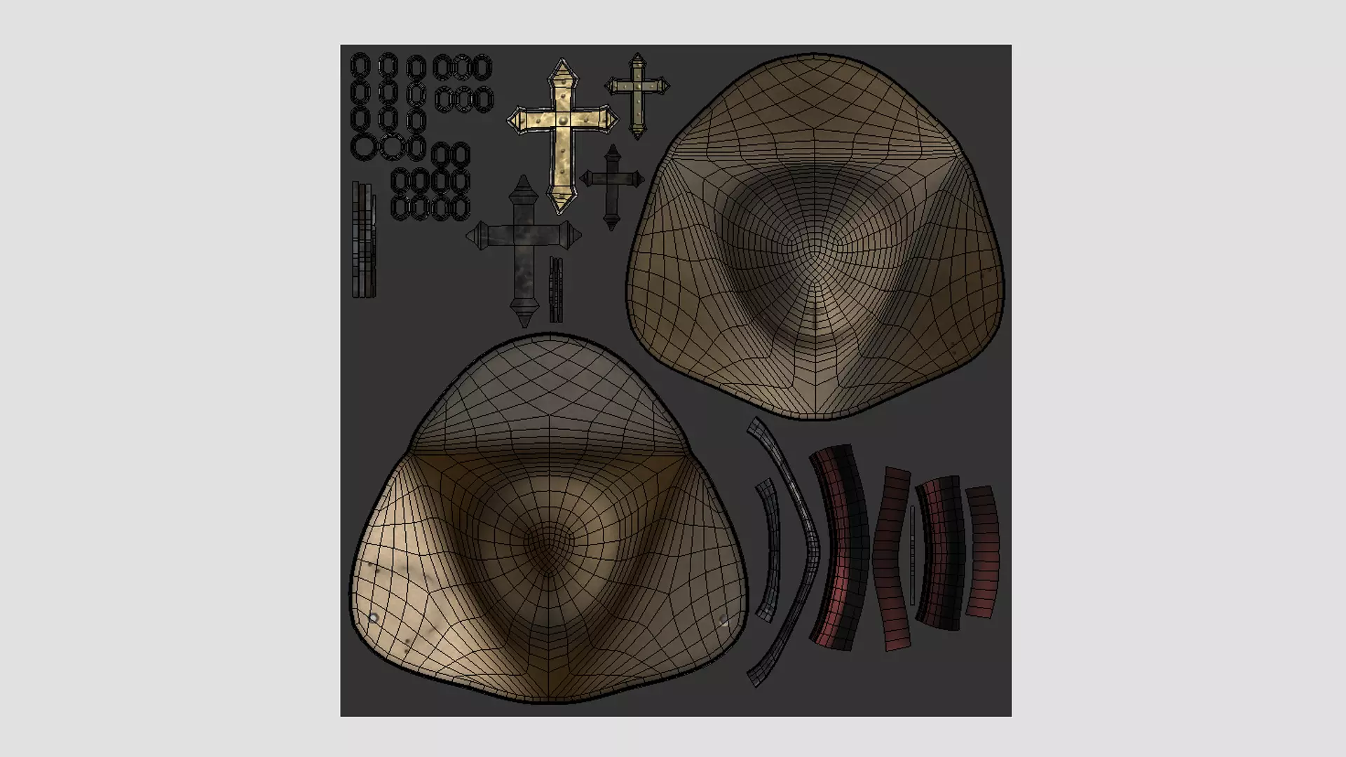 08 Gothic Pirate Hat Collection - Character Design _59