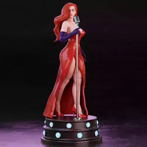 Jessica Rabbit bunny stl file