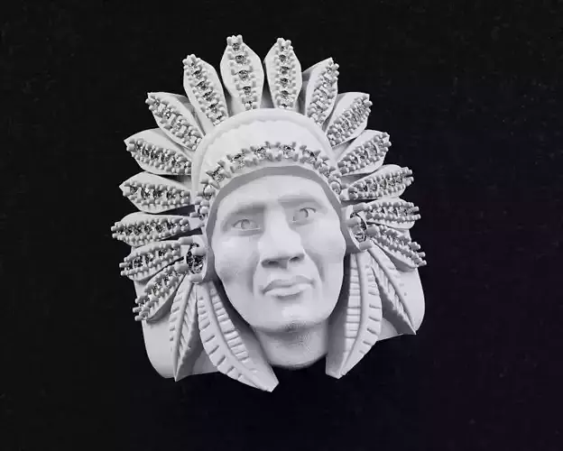 Native American Ring - Anillo Indio 