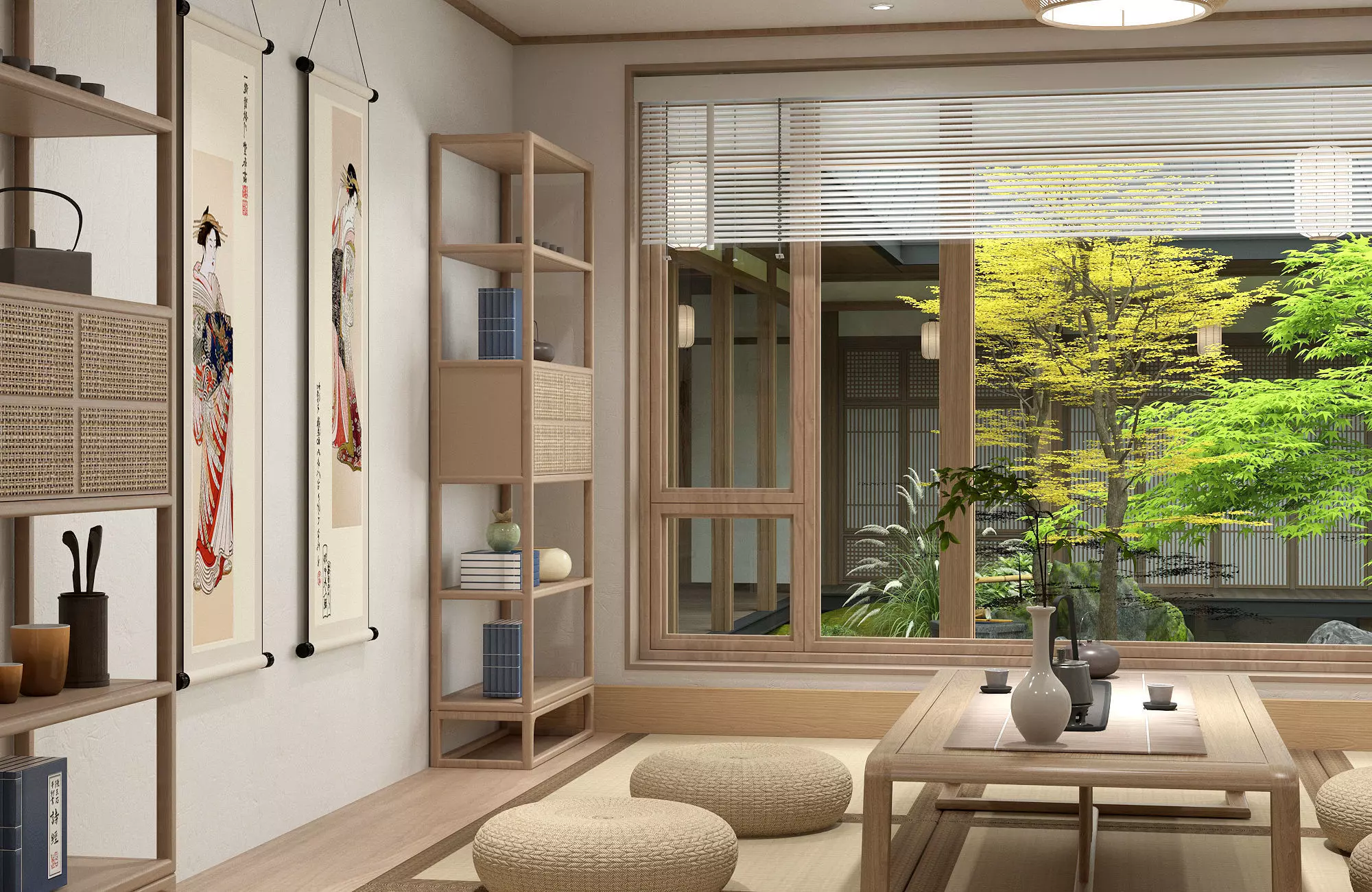 Japanese Room 01 3D model_3