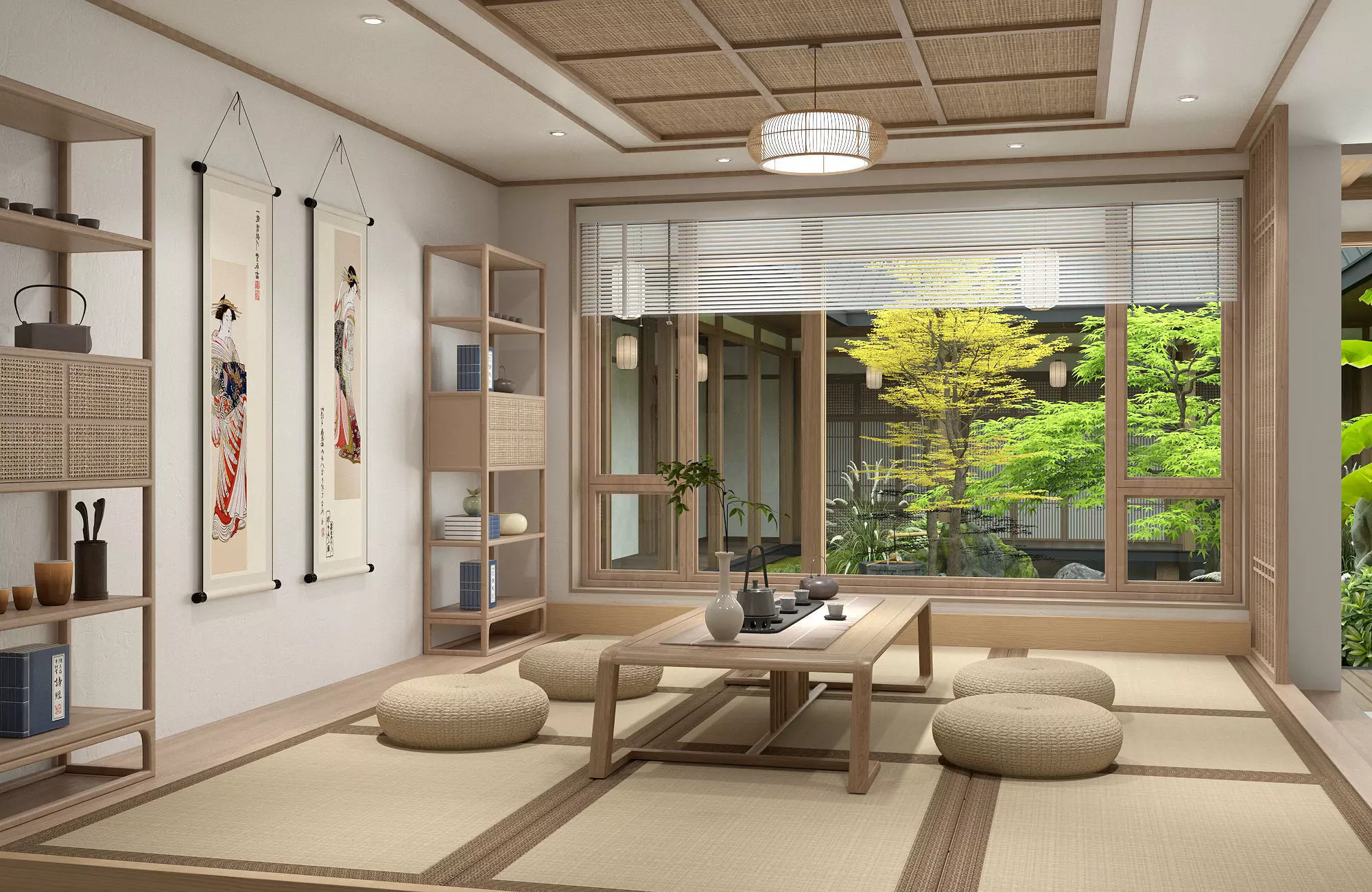 Japanese Room 01 3D model_1