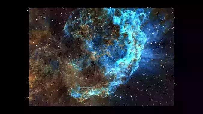 Banana Nebula 3D model