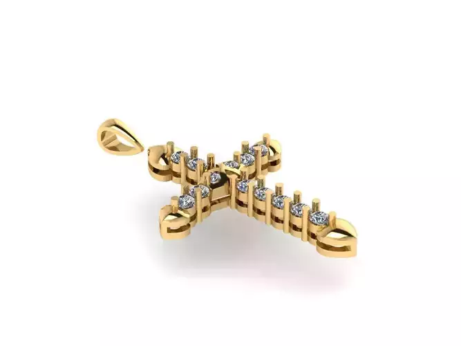 Cross pendant model style new fashion