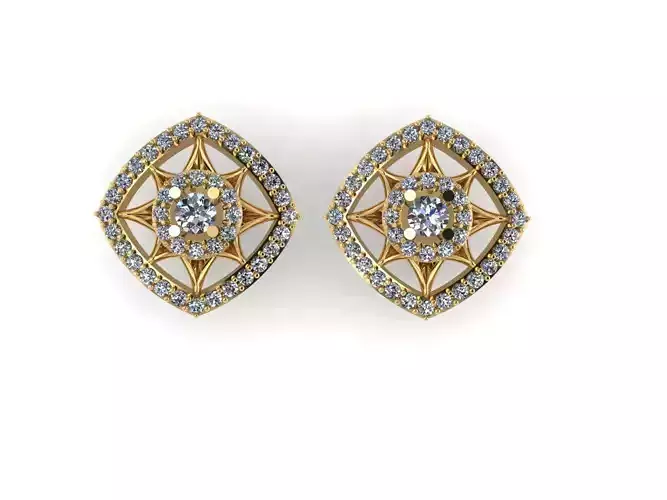 Diamond earring for girl