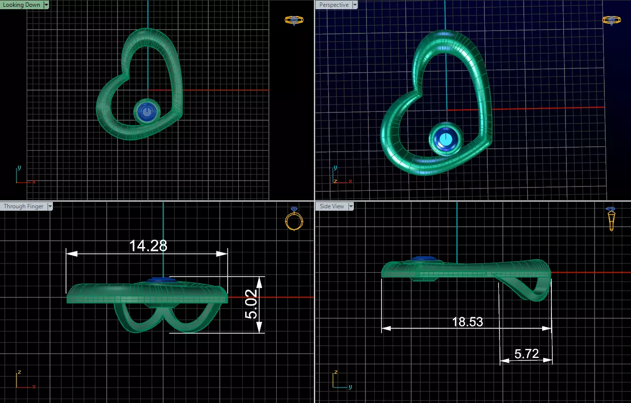 Pendant 3D print model_3