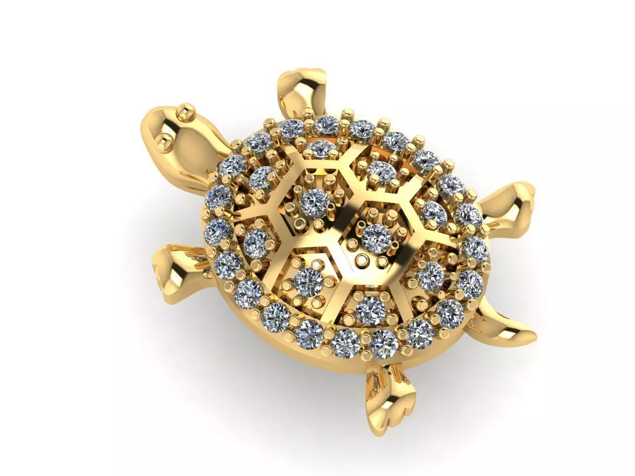 Pendant 3D print model_3