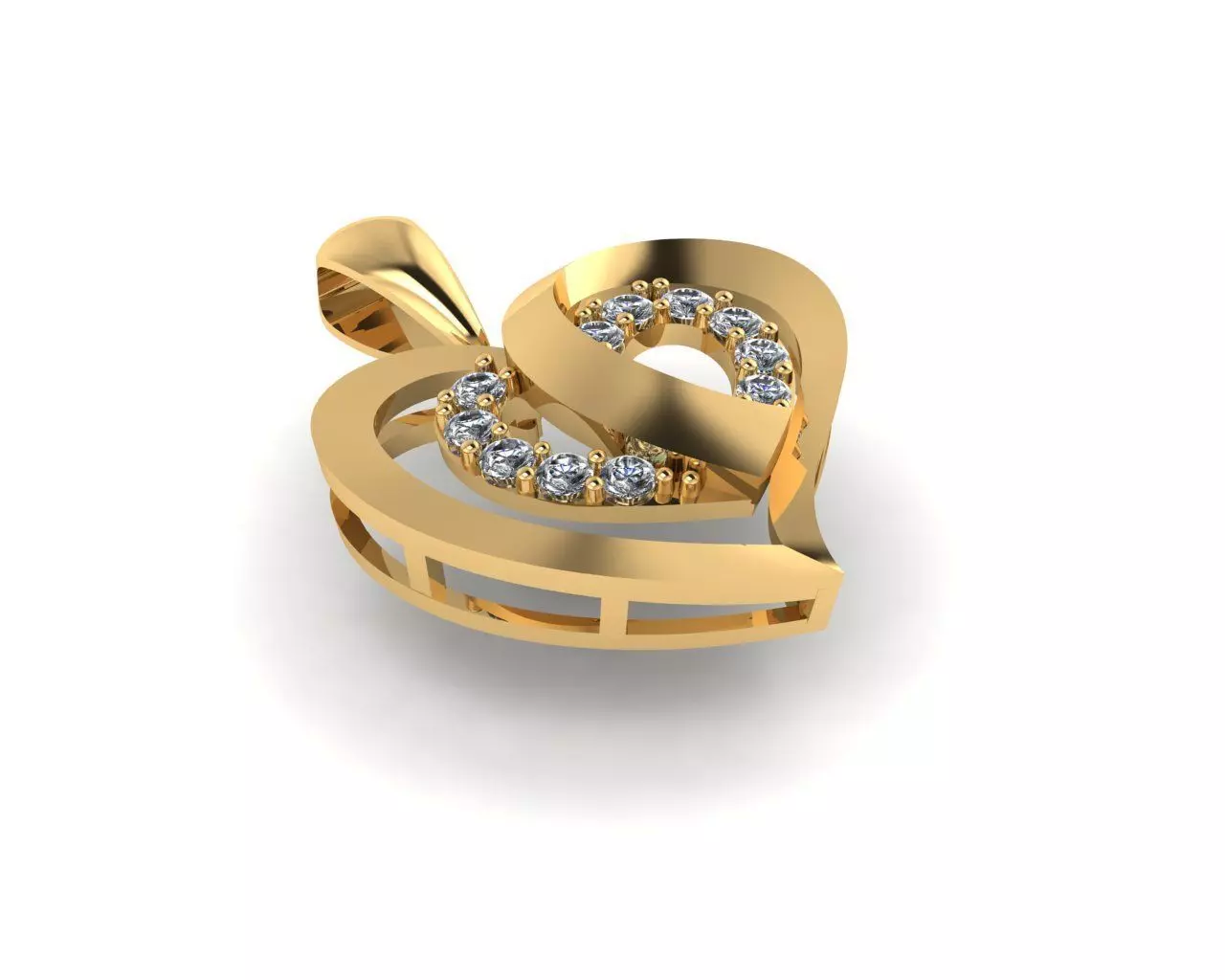 Pendant 3D print model_2