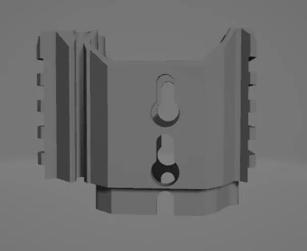 Scorpion Handguard DELTA 9 inch 3D print model_2