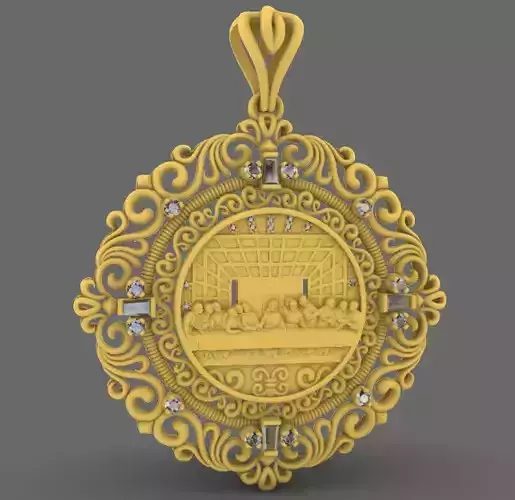 The Last Supper Pendant