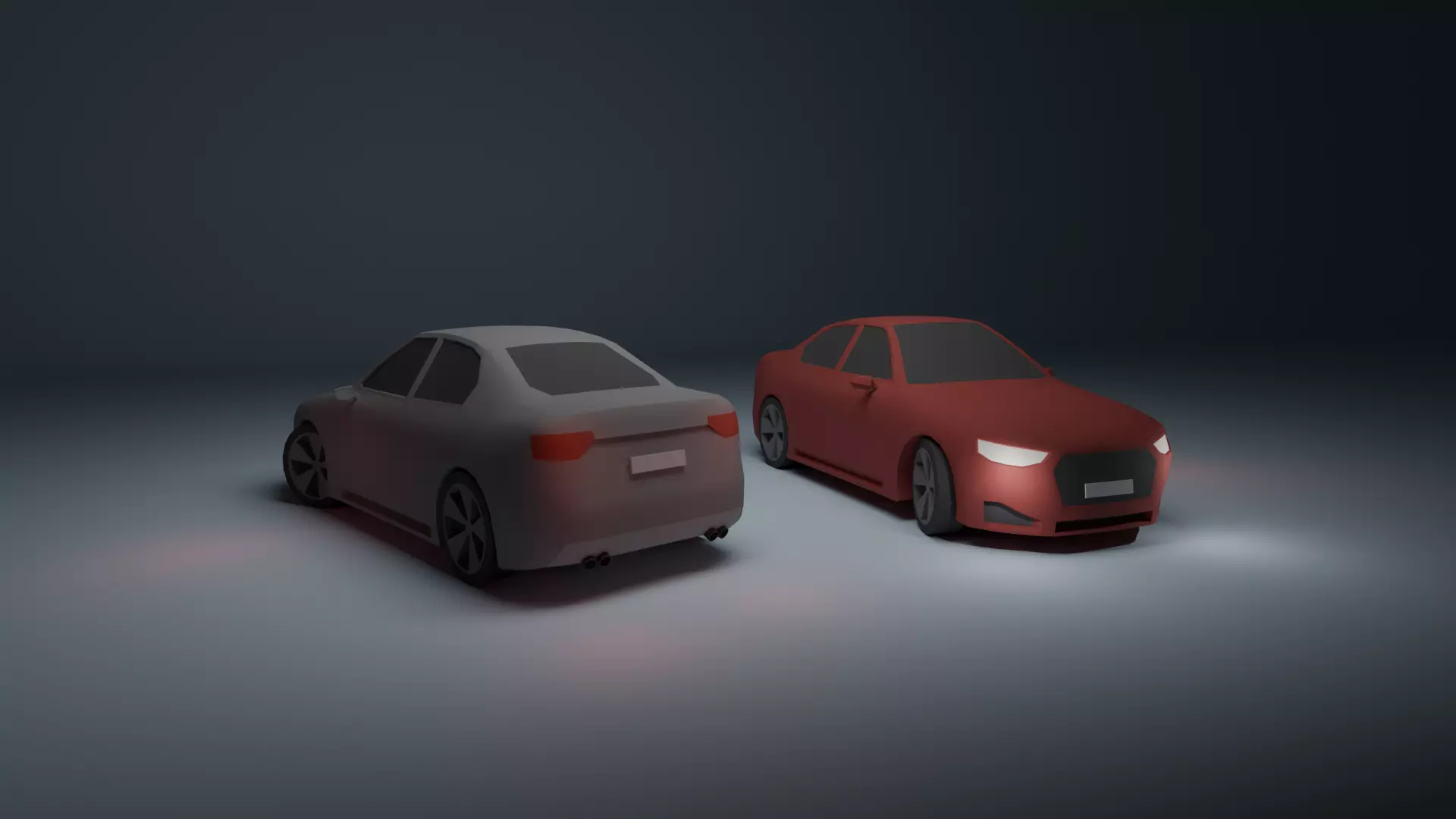 Low Poly Car Low-poly 3D model_1