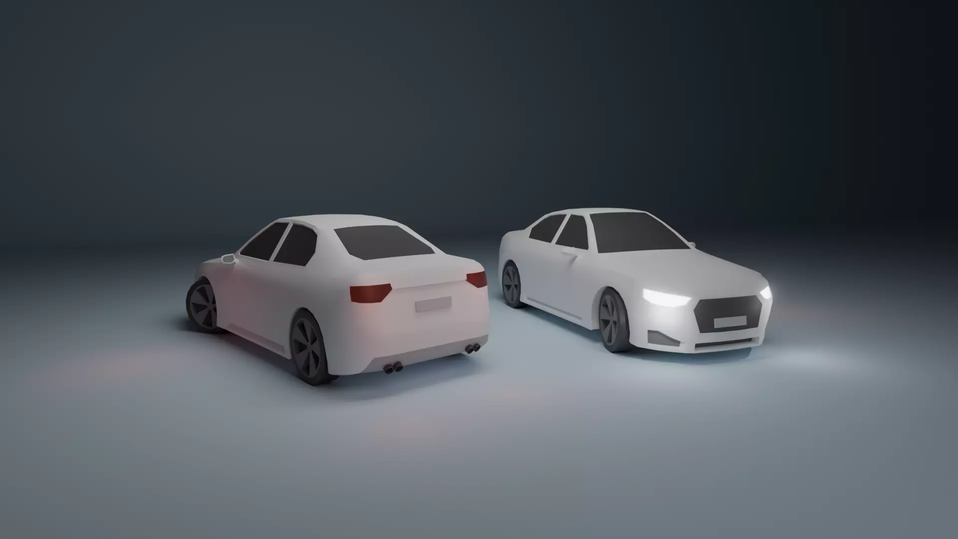 Low Poly Car Low-poly 3D model_3