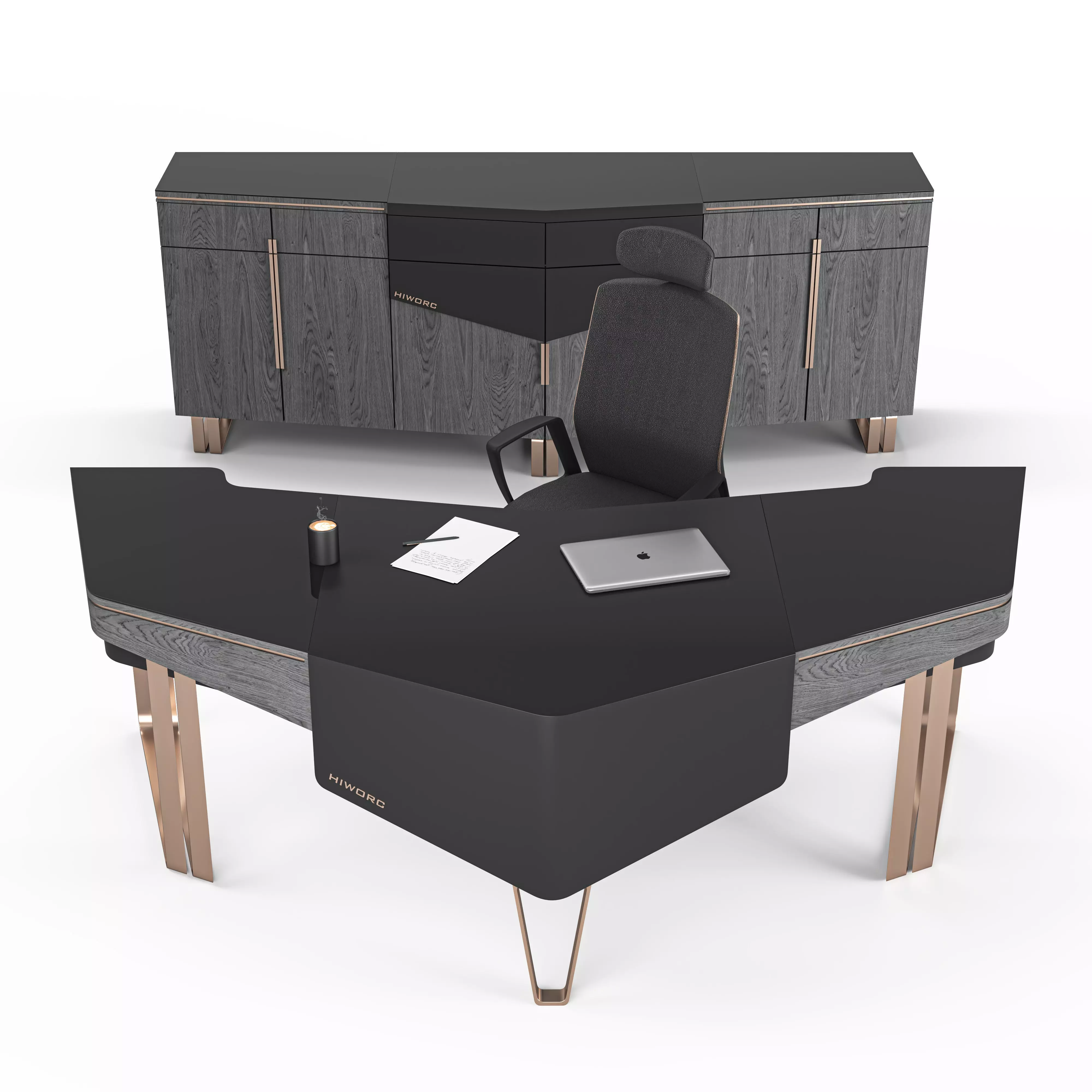 Hiworc Eagle Office set 3D model_3