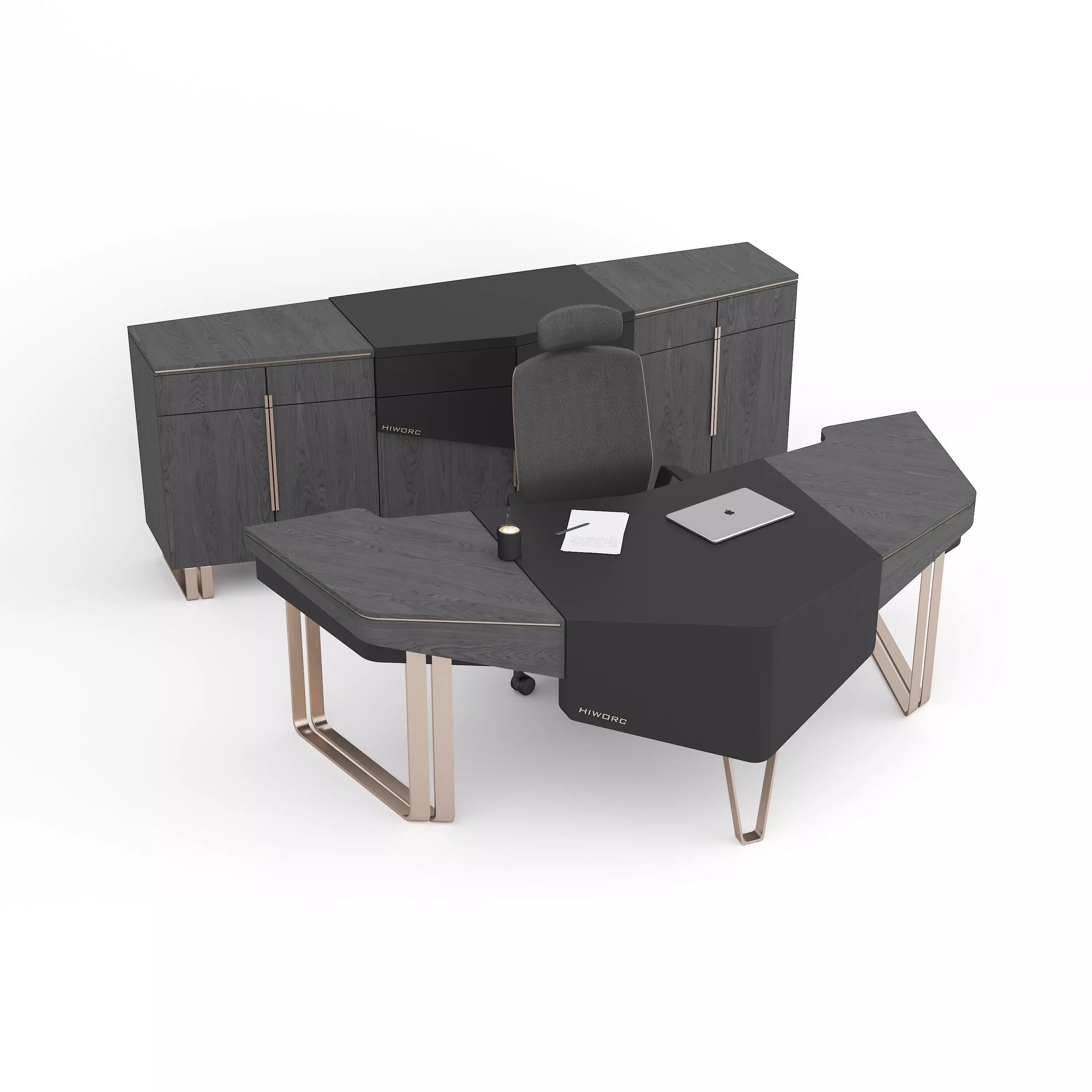 Hiworc Eagle Office set 3D model_0