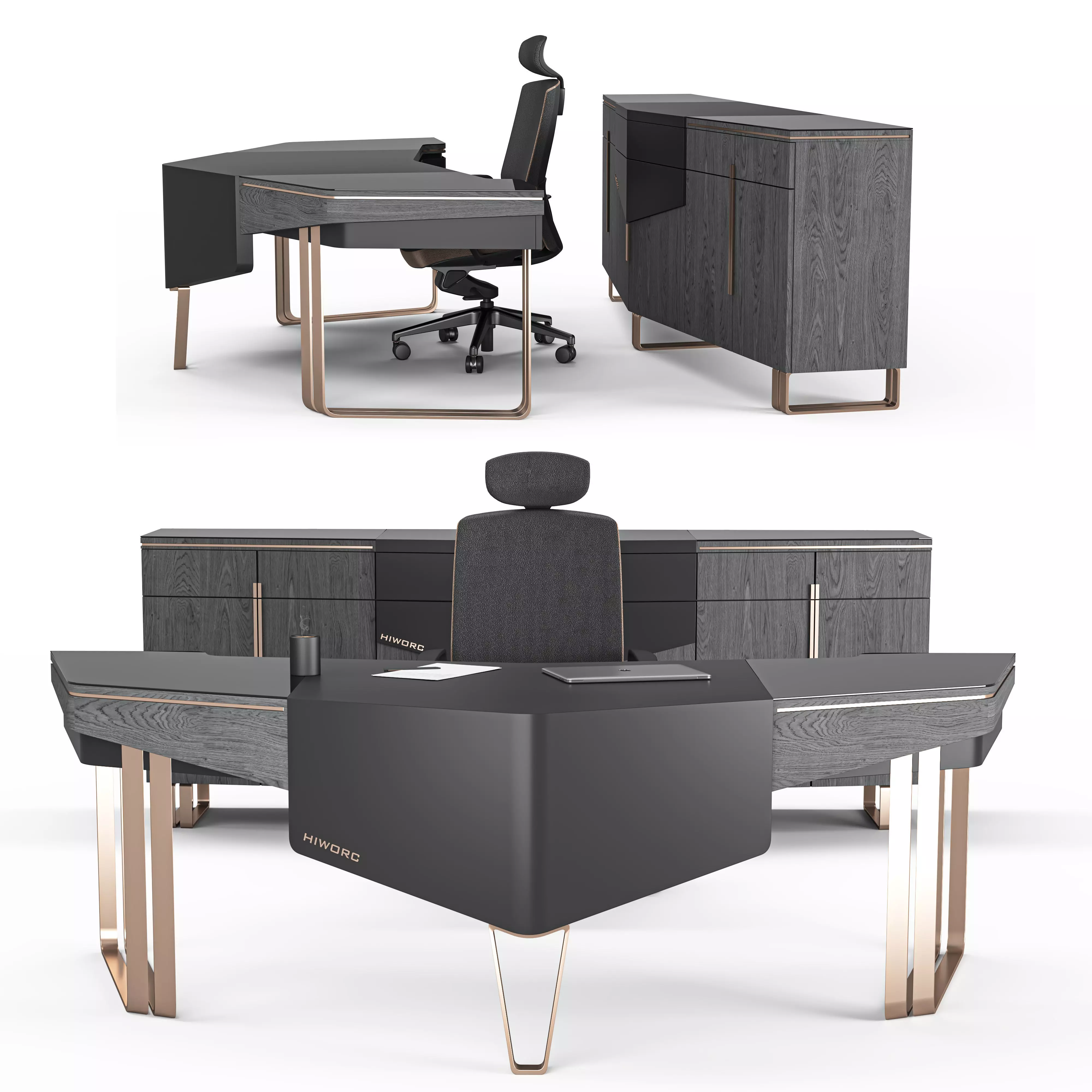 Hiworc Eagle Office set 3D model_2