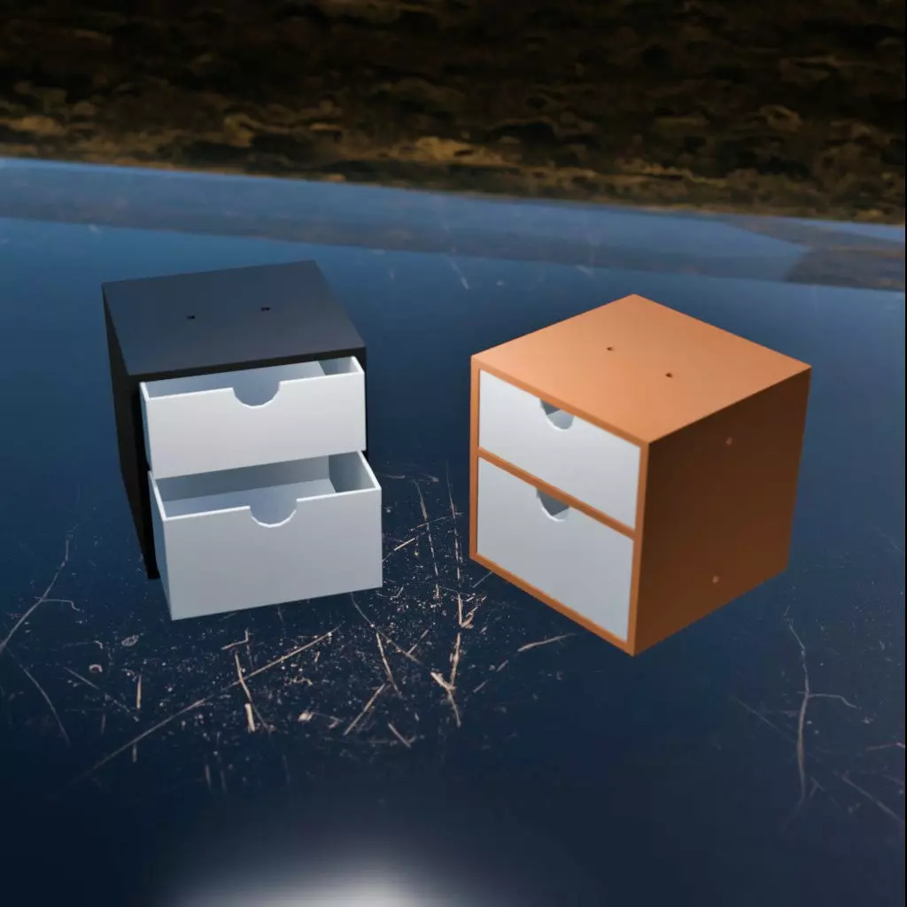 049M Tamiya Glue Drawer Unit 3D print model