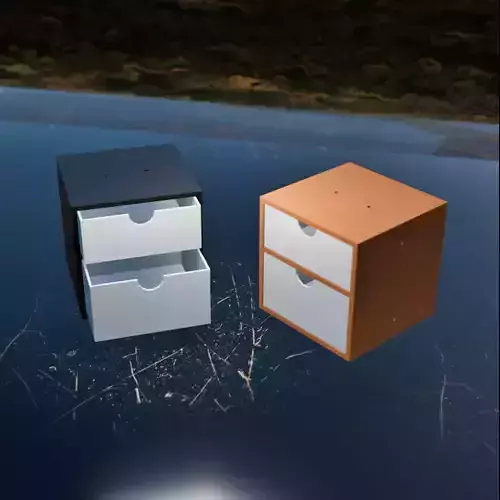 049M Tamiya Glue Drawer Unit 3D print model