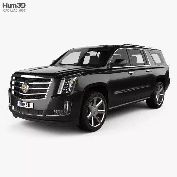 Cadillac Escalade Platinum 2015 3D print model_0