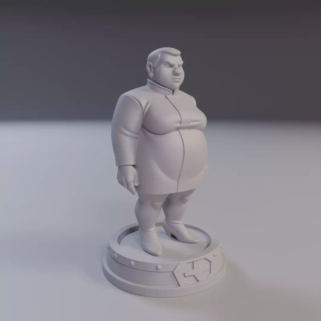 Amanda Waller Justice League 3D print model_12