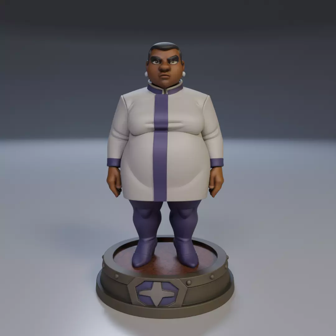 Amanda Waller Justice League 3D print model_16