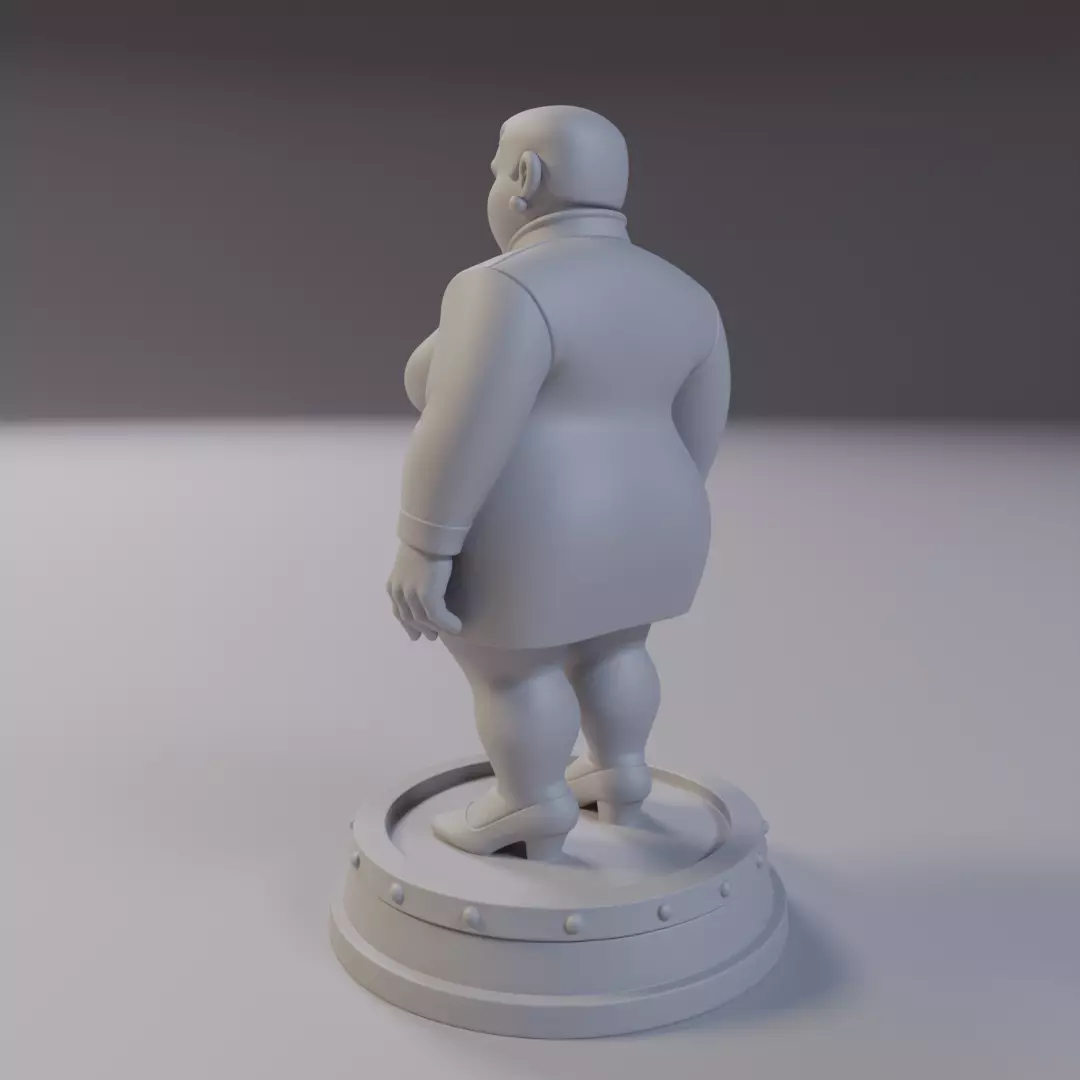 Amanda Waller Justice League 3D print model_8