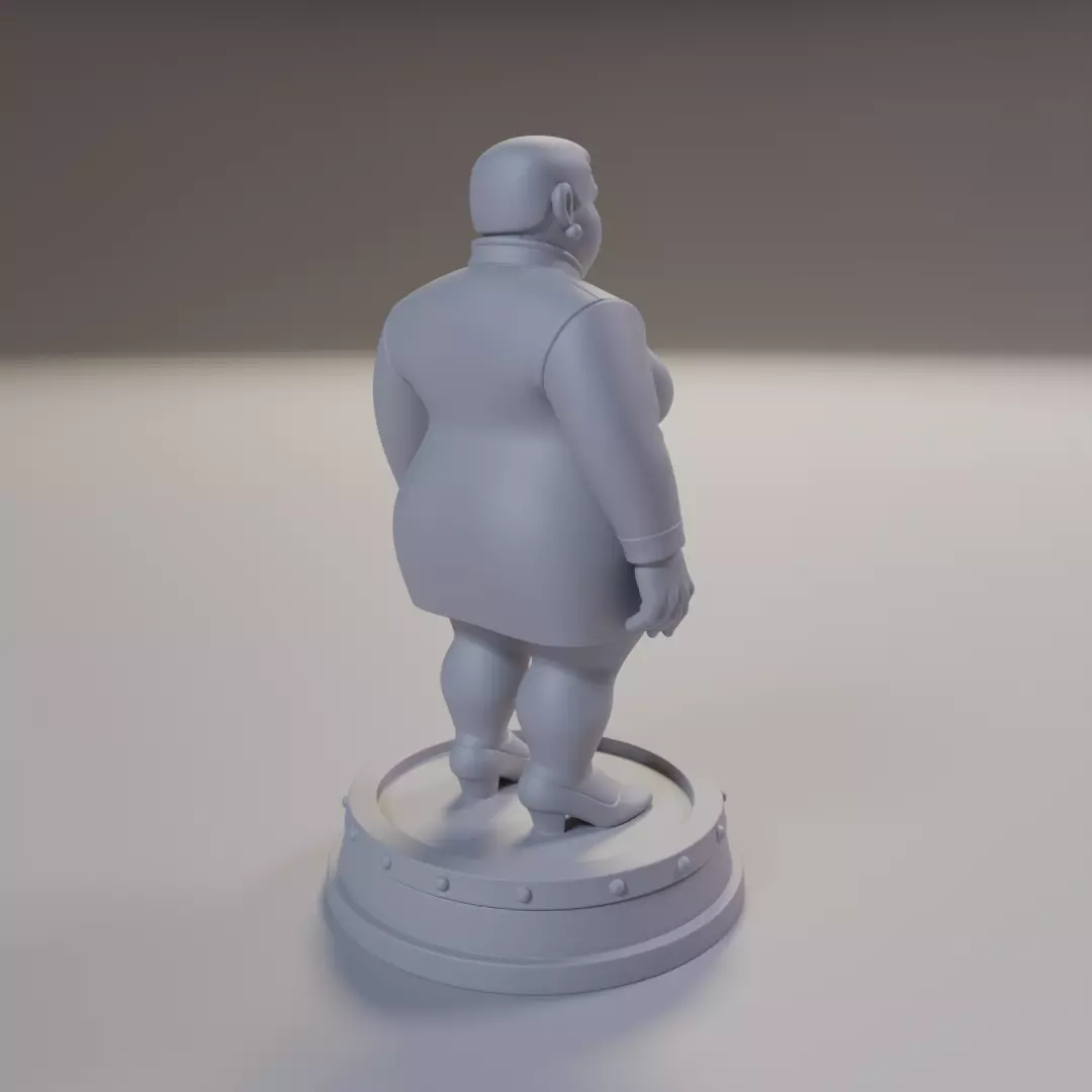 Amanda Waller Justice League 3D print model_13