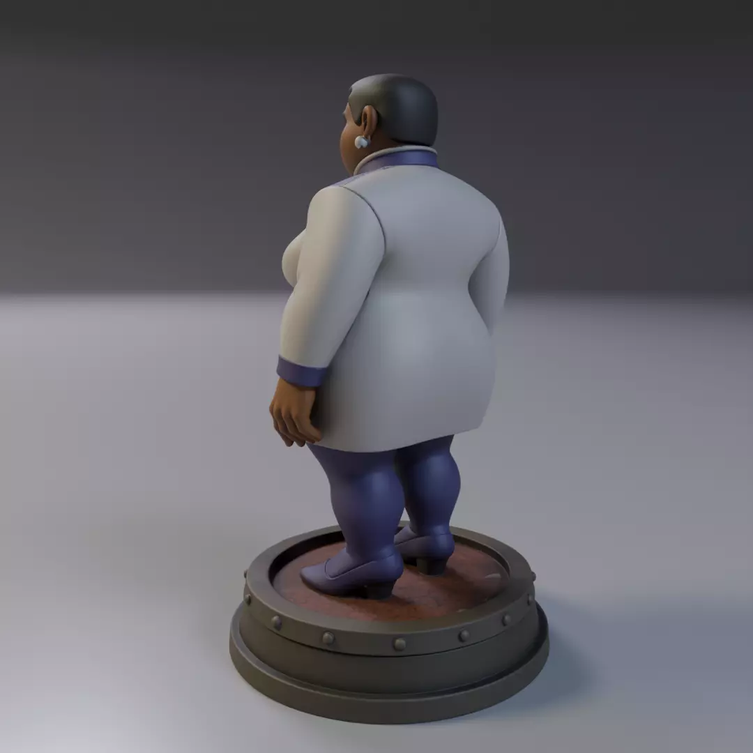 Amanda Waller Justice League 3D print model_9