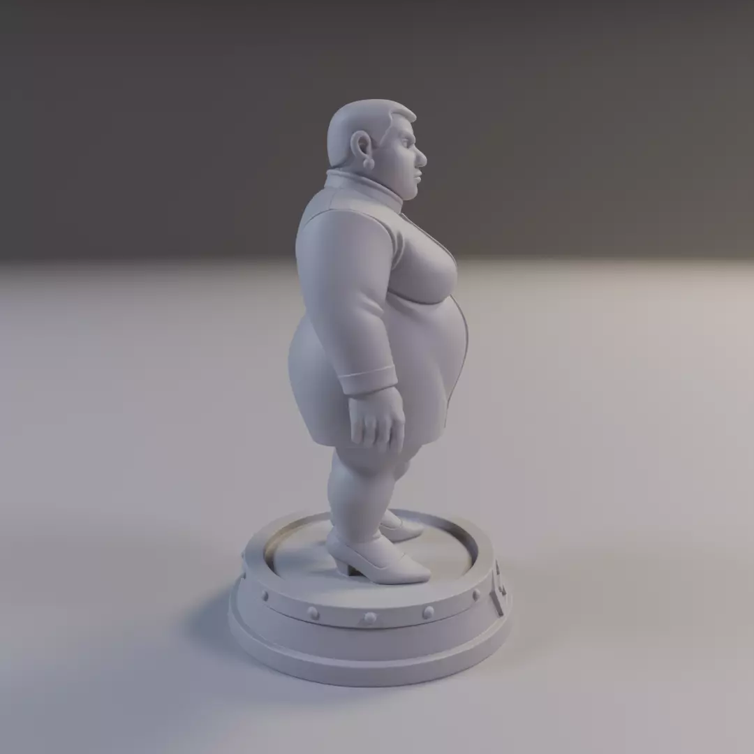 Amanda Waller Justice League 3D print model_2