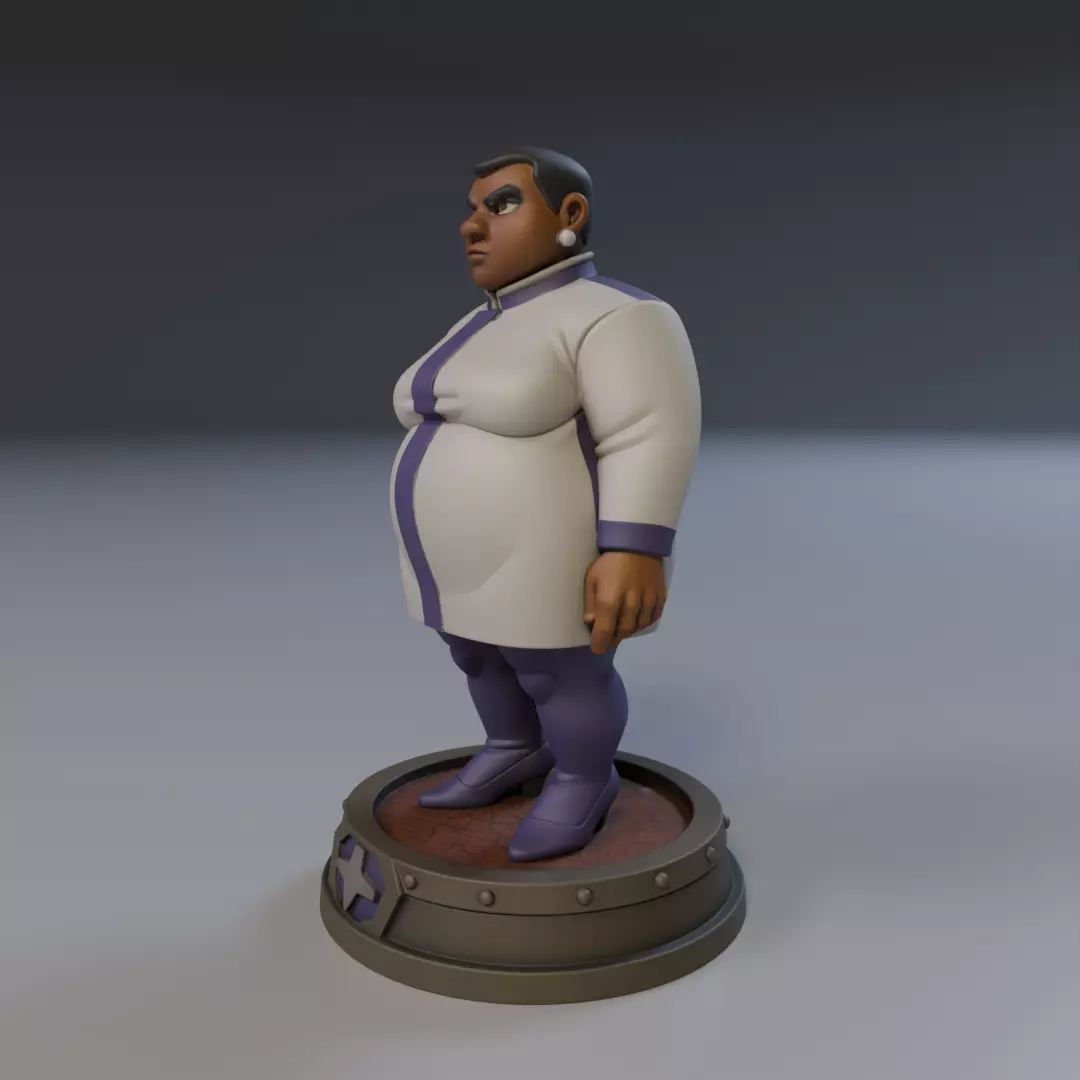Amanda Waller Justice League 3D print model_11