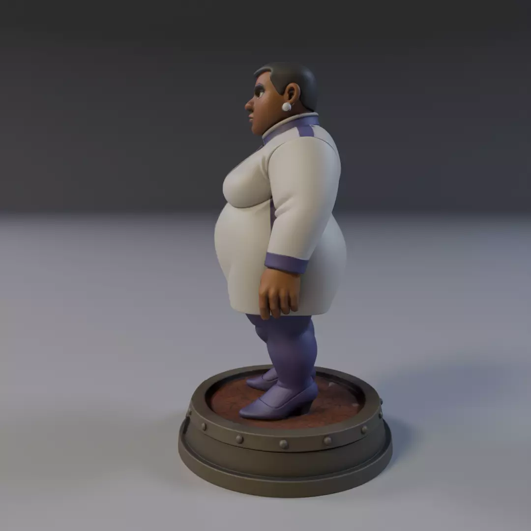 Amanda Waller Justice League 3D print model_5