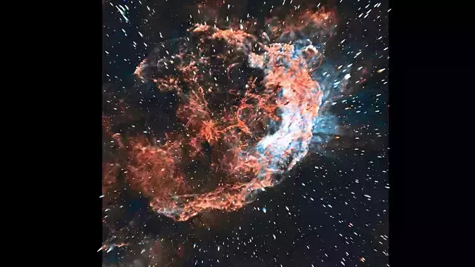 Banana Nebula 3D model