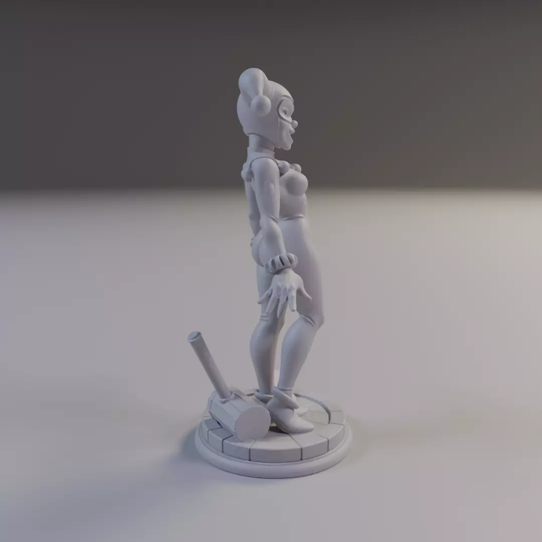 harley quinn Justice League 3D print model_1