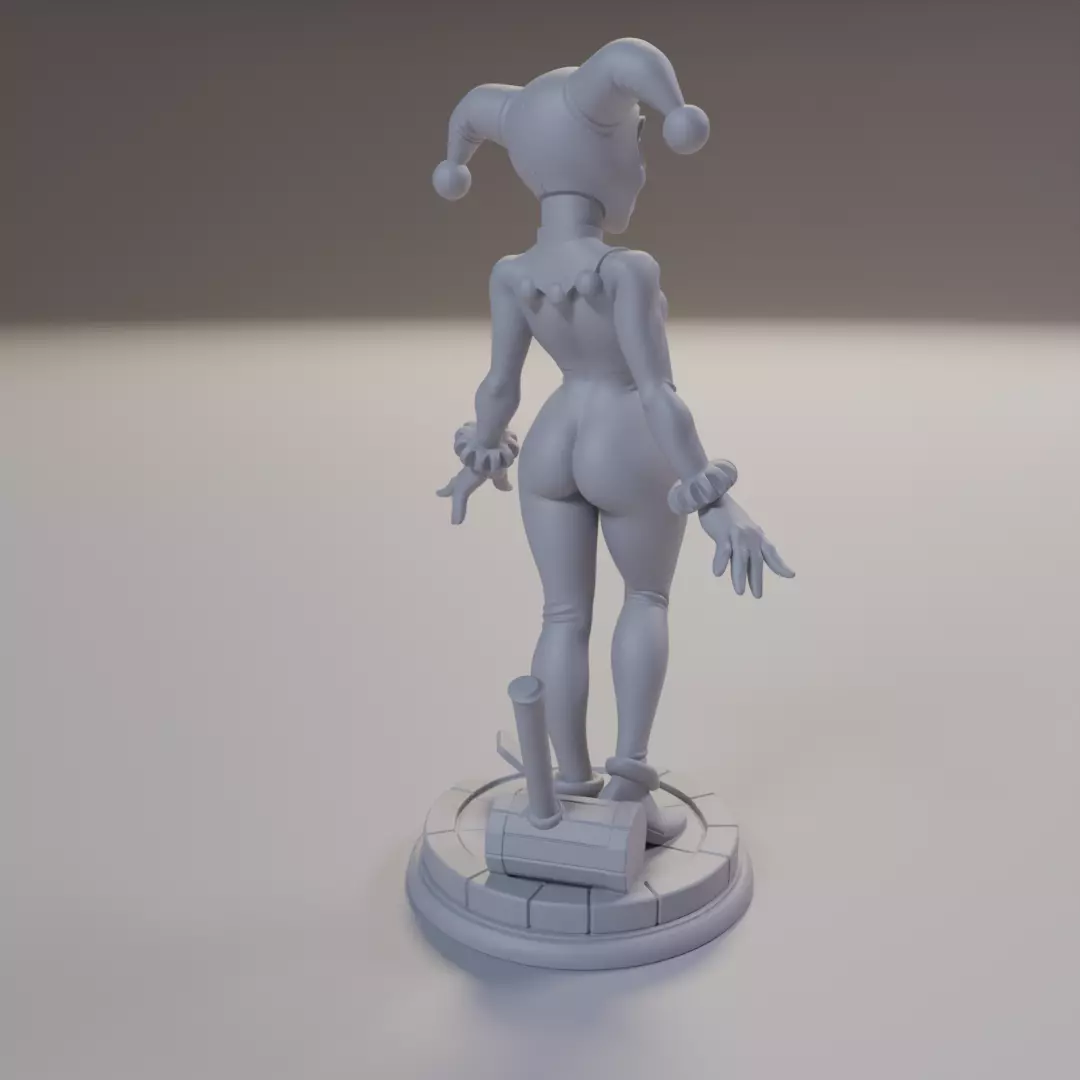 harley quinn Justice League 3D print model_13