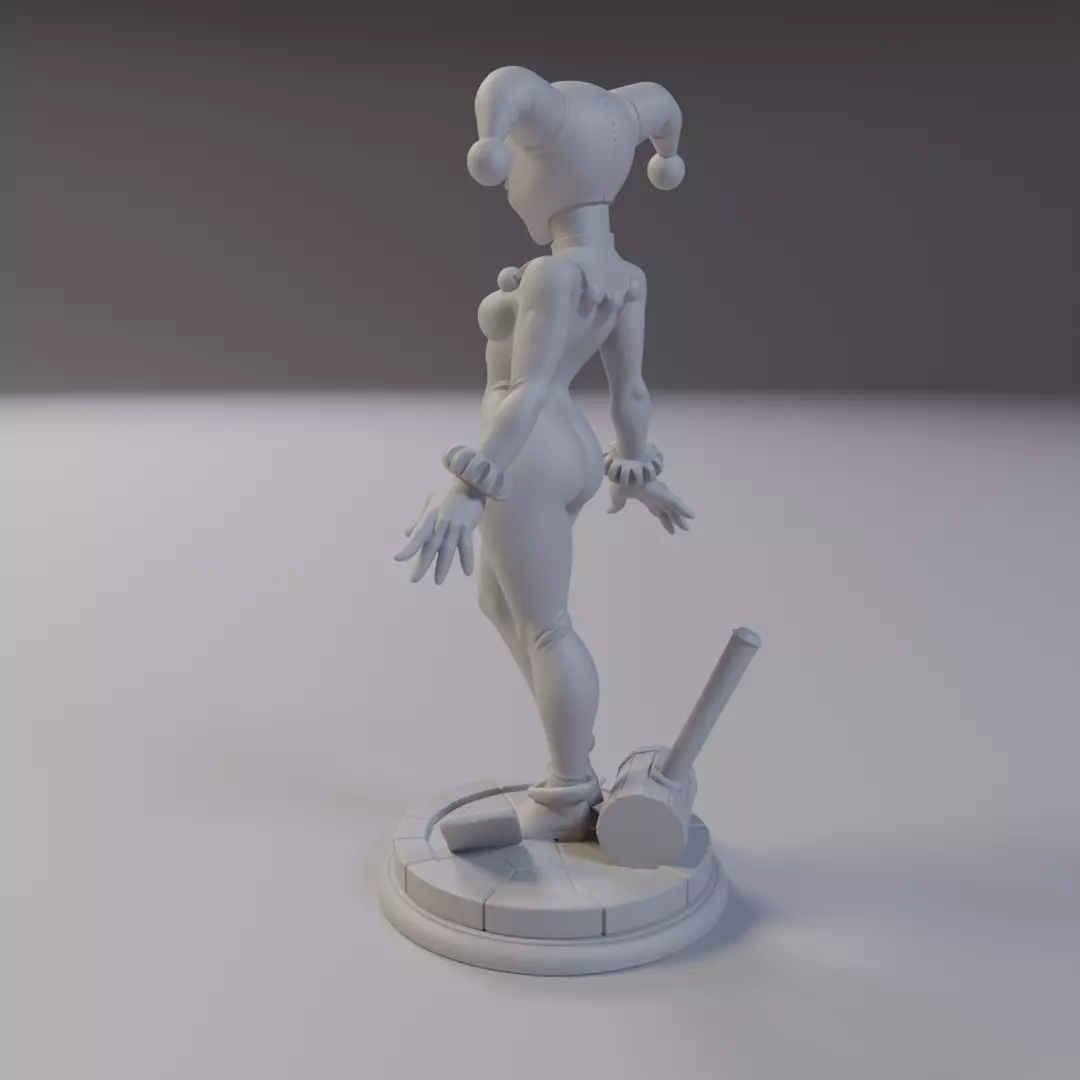 harley quinn Justice League 3D print model_7