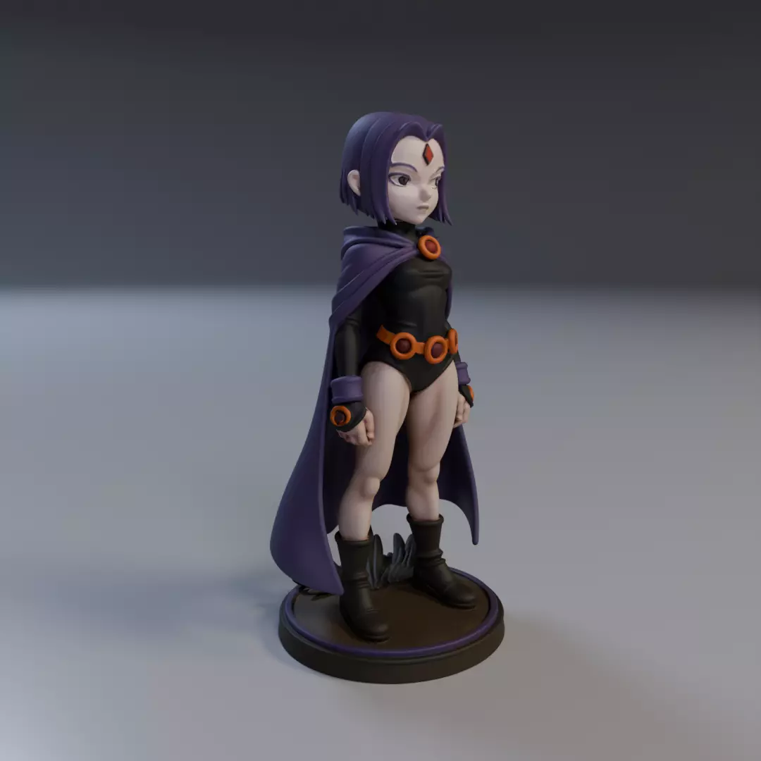 Raven the Titans 3D print model_12
