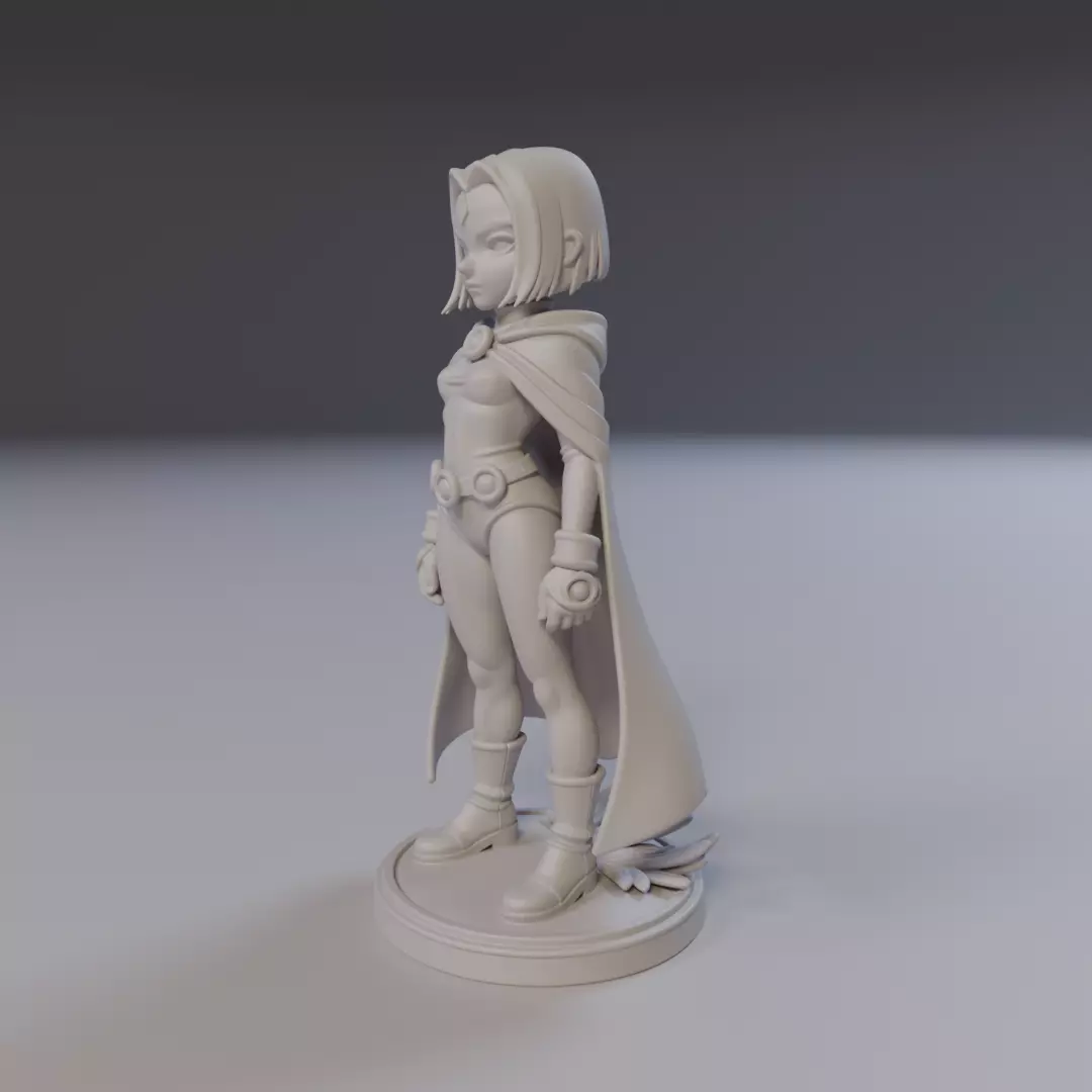 Raven the Titans 3D print model_9