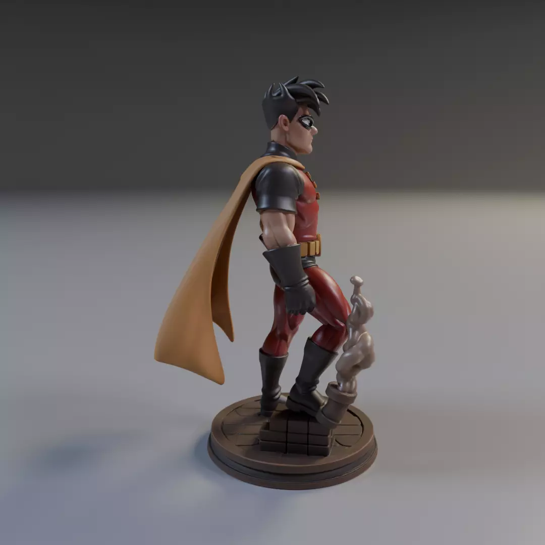 Robin Justice League 3D print model_2