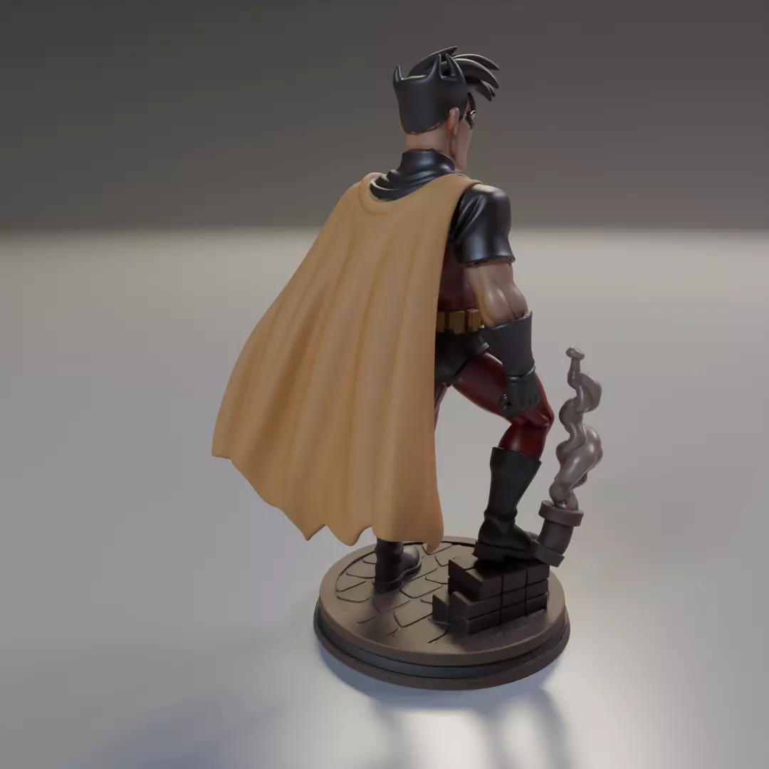 Robin Justice League 3D print model_14