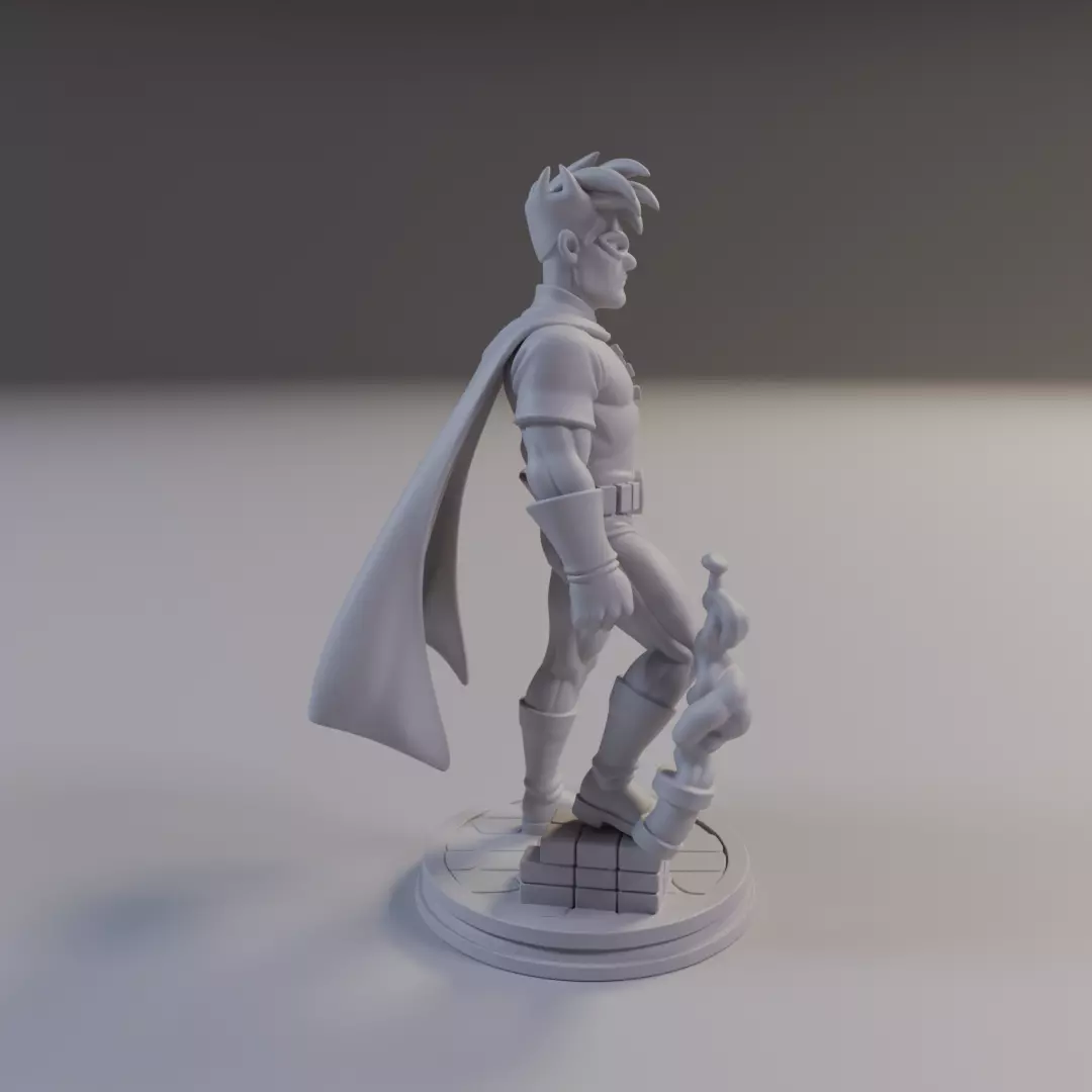 Robin Justice League 3D print model_1