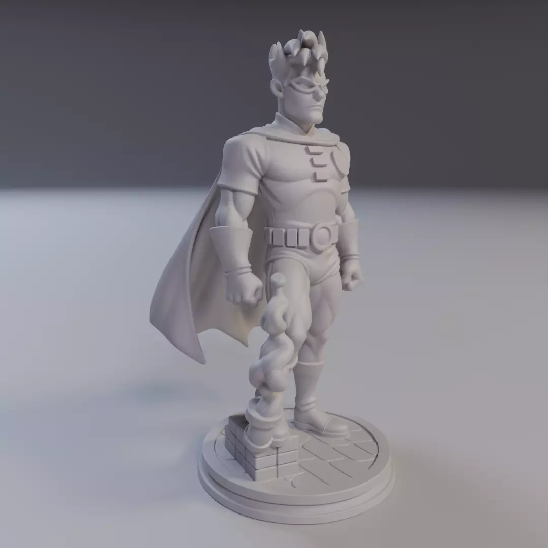 Robin Justice League 3D print model_11