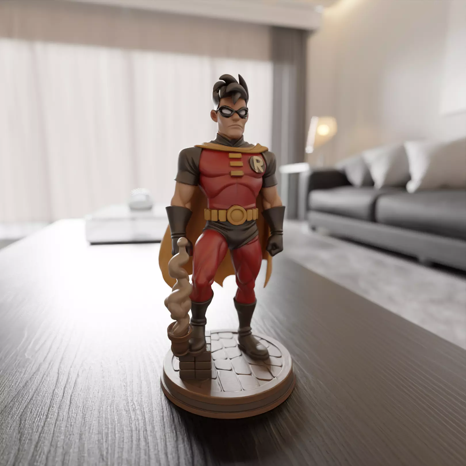 Robin Justice League 3D print model_0