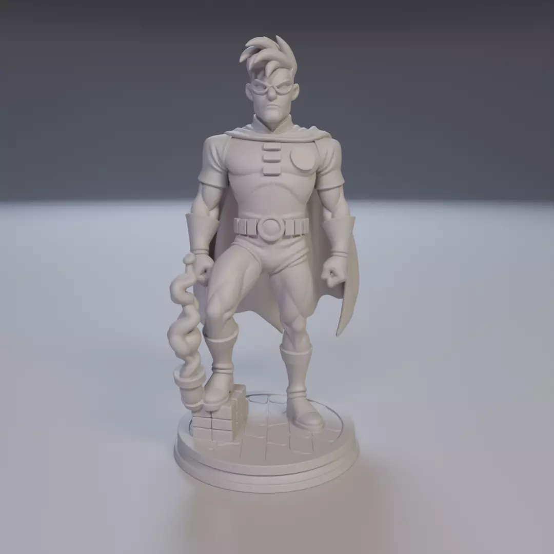 Robin Justice League 3D print model_15