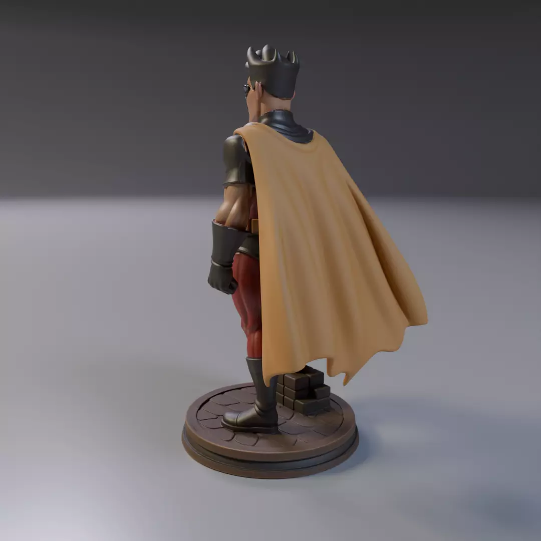 Robin Justice League 3D print model_8