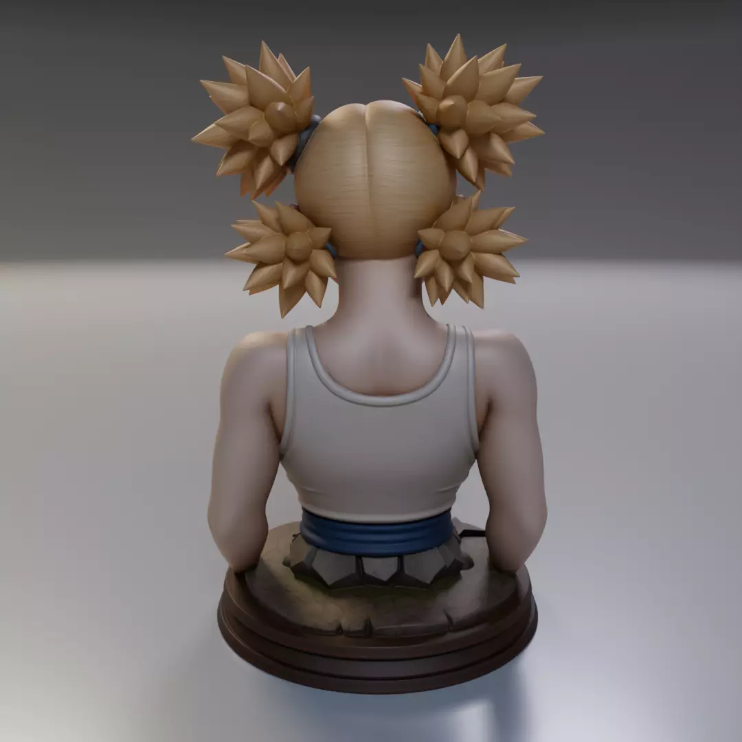 Temari Bust Naruto 3D print model_7