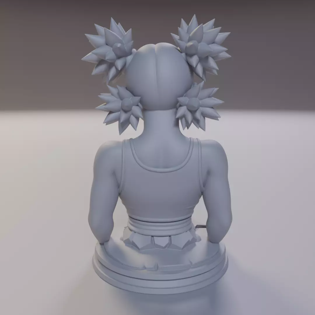 Temari Bust Naruto 3D print model_6