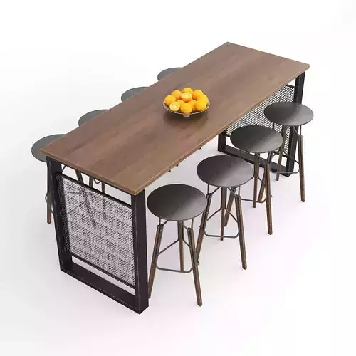 Tok Stok - Ovni Stool - Bar Seating Set