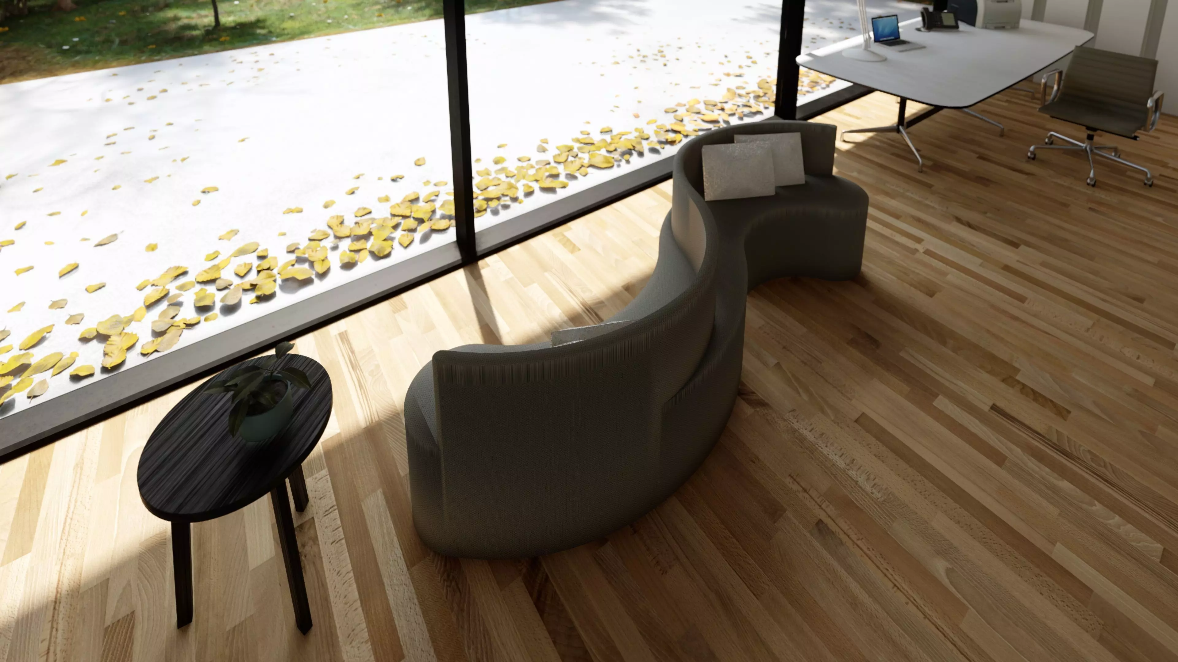 MODERN COUCH 3D model_1