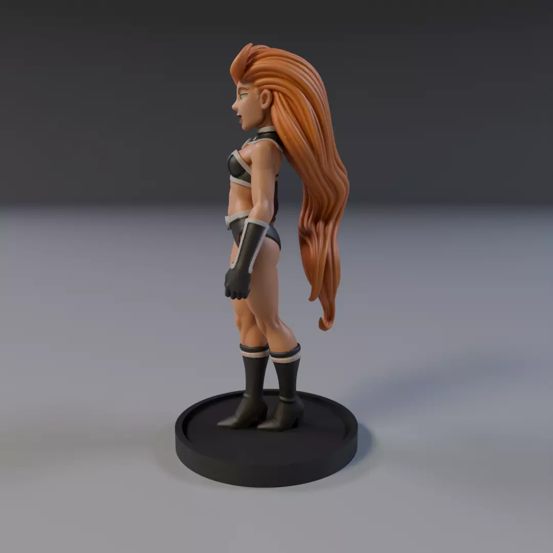 Volcana Justice League 3D print model_3