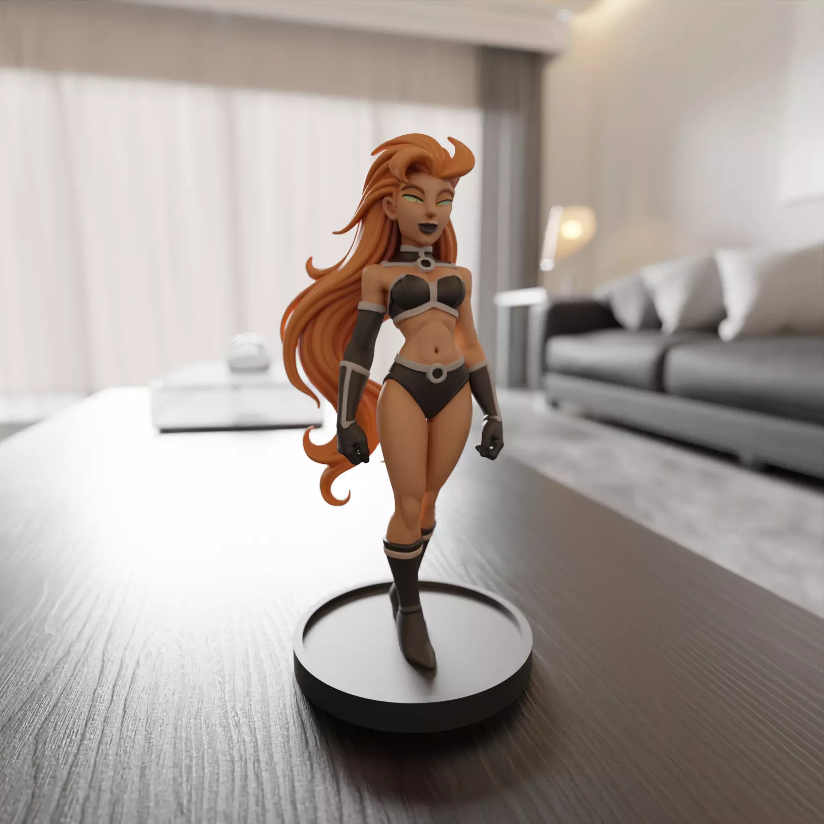 Volcana Justice League 3D print model_0